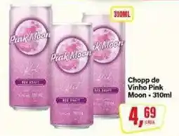 Rede Supermarket Chopp de Vinho Pink Moon oferta