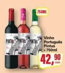 Rede Supermarket Vinho Português Pintus oferta