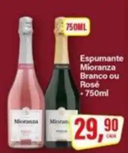 Rede Supermarket Espumante Mioranza Branco ou Rosé oferta
