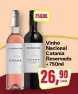 Rede Supermarket Vinho Nacional Catania Reservado oferta