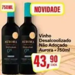 Rede Supermarket Vinho Desalcoolizado Não Adoçado Aurora oferta