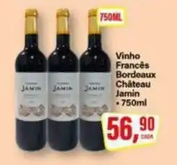 Rede Supermarket Vinho francês bordeaux château jamin oferta