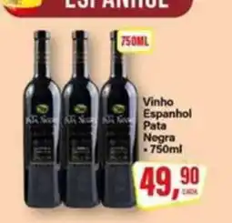 Rede Supermarket Vinho Espanhol Pata Negra oferta