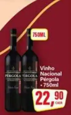 Rede Supermarket Vinho Nacional Pergola oferta