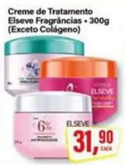 Rede Supermarket Creme de Tratamento Elseve Fragrâncias oferta