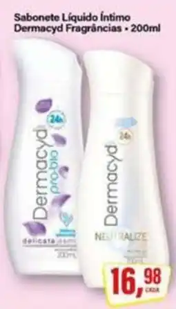 Rede Supermarket Sabonete Líquido Íntimo Dermacyd Fragrâncias oferta