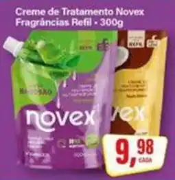 Rede Supermarket Creme de tratamento novex fragrâncias refil oferta