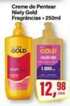 Rede Supermarket Creme de Pentear Niely Gold Fragrâncias oferta