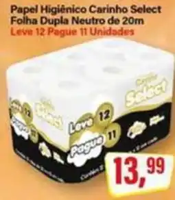 Rede Supermarket Papel Higiênico Carinho Select oferta