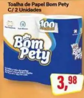 Rede Supermarket Toalha de papel bom pety oferta