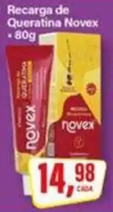 Rede Supermarket Recarga de Queratina Novex oferta
