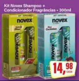 Rede Supermarket Kit Novex Shampoo + Condicionador Fragrâncias oferta