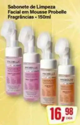 Rede Supermarket Sabonete de Limpeza Facial em Mousse Probelle oferta