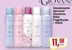 Rede Supermarket Desodorante Aerossol Giovanna Baby Fragrâncias oferta