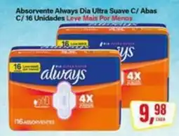 Rede Supermarket Absorvente always dia ultra suave c/ abas oferta