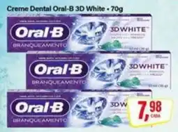 Rede Supermarket Creme Dental Oral-B 3D White oferta