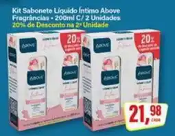 Rede Supermarket Kit Sabonete Líquido Íntimo Above oferta