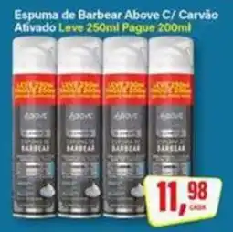 Rede Supermarket Espuma de Barbear Above C/ Carvão Ativado oferta