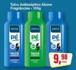 Rede Supermarket Talco Antisséptico Above Fragrâncias oferta