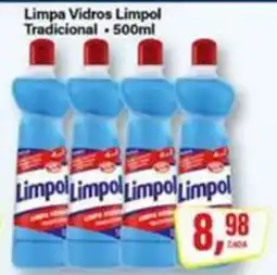 Rede Supermarket Limpa Vidros Limpol Tradicional oferta