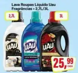 Rede Supermarket Lava Roupas Líquido Uau Fragrâncias oferta