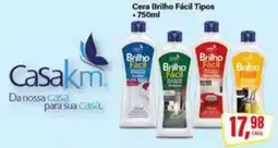 Rede Supermarket Cera Brilho Fácil Tipos oferta
