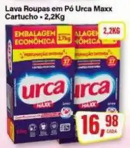Rede Supermarket Lava Roupas em Pó Urca Maxx oferta