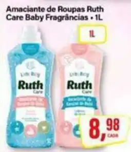 Rede Supermarket Amacianete de Roupas Ruth Care Baby Fragrâncias oferta