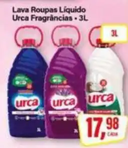 Rede Supermarket Lava Roupas Líquido Urca Fragrâncias oferta