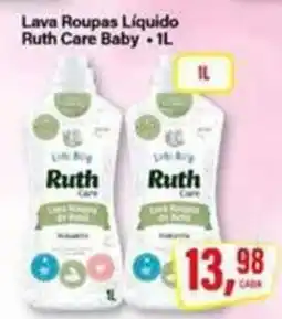 Rede Supermarket Lava Roupas Líquido Ruth Care Baby oferta