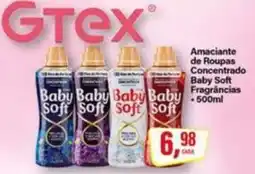 Rede Supermarket Amaciante de Roupas Concentrado Baby Soft Fragrâncias oferta