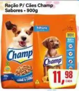 Rede Supermarket Ração P/ Cães Champ Sabores oferta