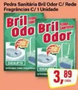 Rede Supermarket Pedra Sanitária Bril Odor C/ Rede Fragrâncias C/ 1 Unidade oferta