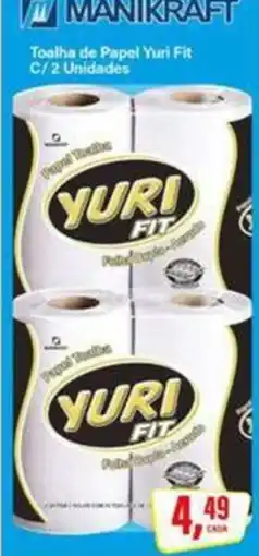 Rede Supermarket Toalha de Papel Yuri Fit oferta