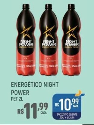 Supermercado Guará Energetico Night Power 2L oferta