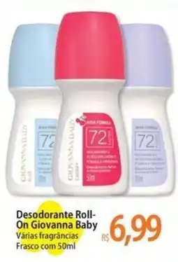 Atacadão Desodorante Roll-On Giovanna Baby Várias fragrâncias oferta