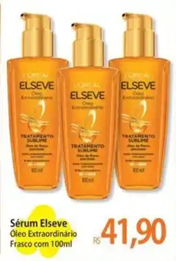 Atacadão Sérum Elseve Óleo Extraordinário oferta