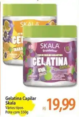 Atacadão Gelatina capilar skala oferta