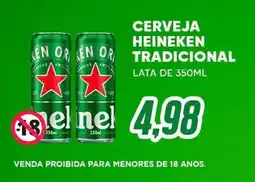 Villefort Atacadista Cerveja heineken tradicional oferta