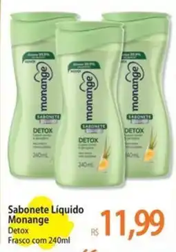 Atacadão Sabonete Líquido Monange Detox oferta
