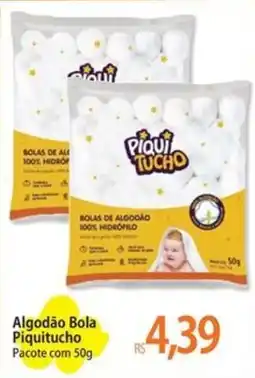 Atacadão Algodão bola piquitucho oferta