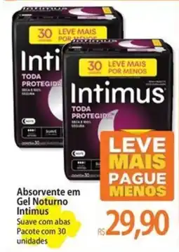 Atacadão Absorvente em gel noturno intimus oferta