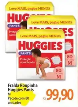 Atacadão Fralda Roupinha Huggies Pants oferta
