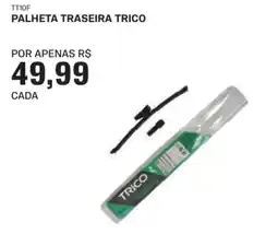 AutoZone palheta traseira trico oferta