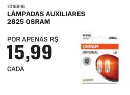 AutoZone Lâmpadas auxiliares 2825 osram oferta