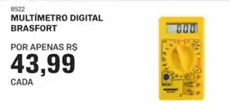 AutoZone Multímetro digital brasfort oferta