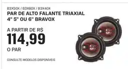 AutoZone Par de alto falante triaxial oferta
