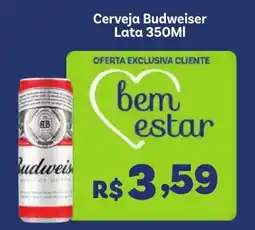 Covabra Supermercados Cerveja Budweiser oferta