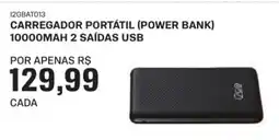 AutoZone Carregador portátil (power bank) oferta