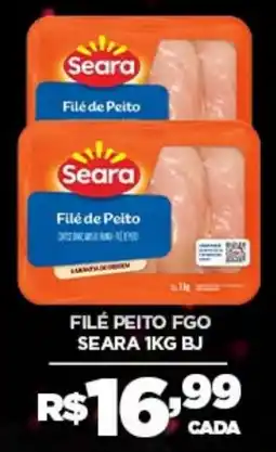 DB Supermercados Filé peito fgo seara 1kg bj oferta